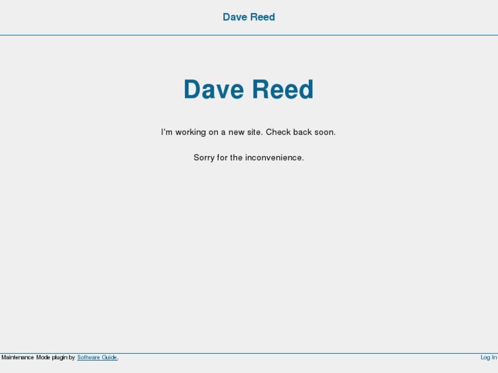 www.davereed.org