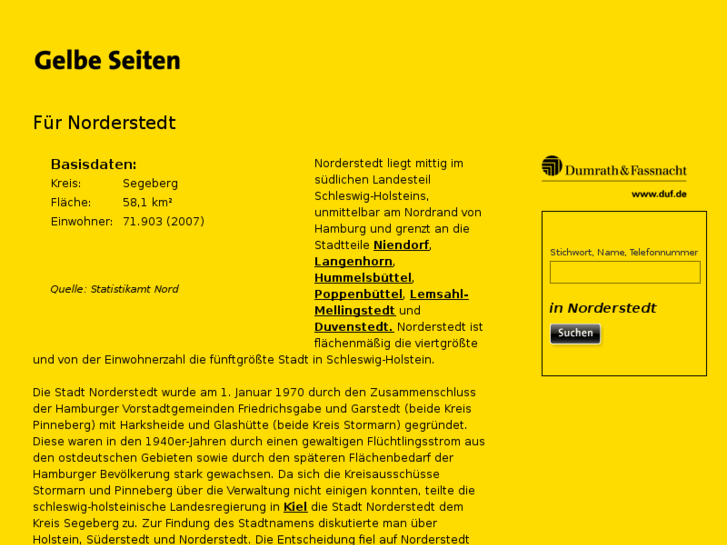 www.gelbeseiten-norderstedt.com