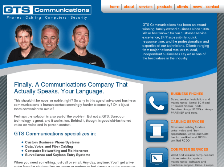 www.gtscommunications.com