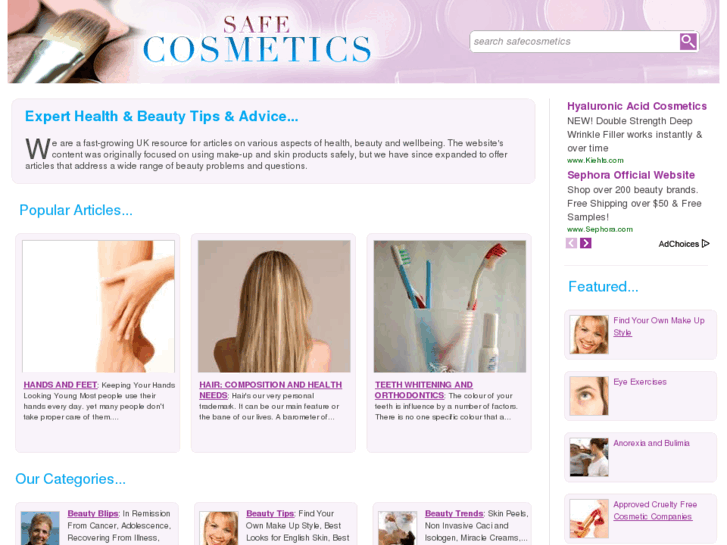 www.safecosmetics.co.uk