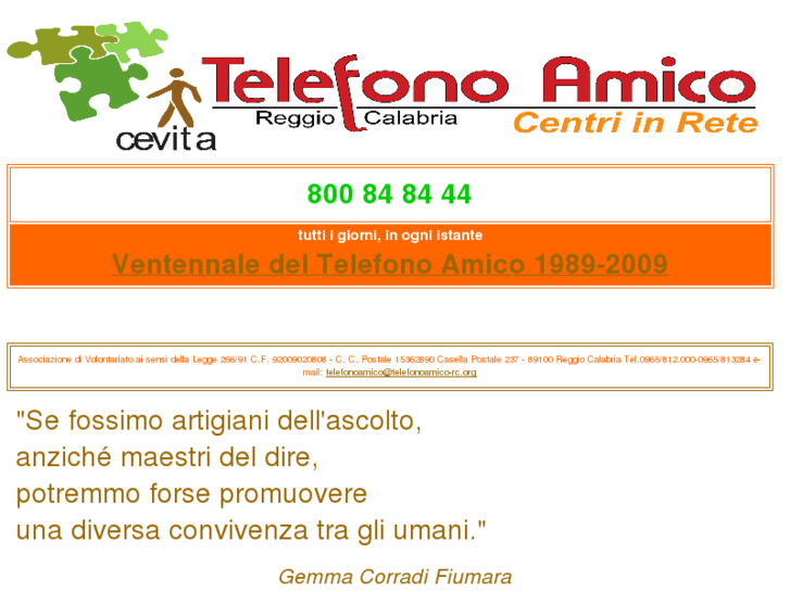 www.telefonoamico-rc.org