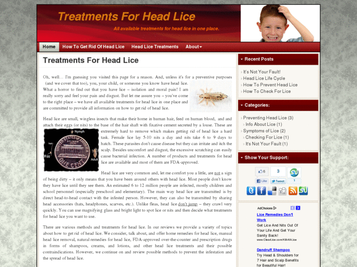 www.treatmentsforheadlice.com