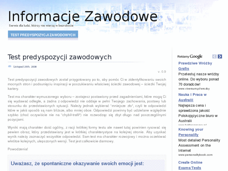 www.zawodowe.info