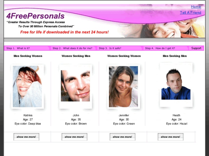 www.4freepersonals.com