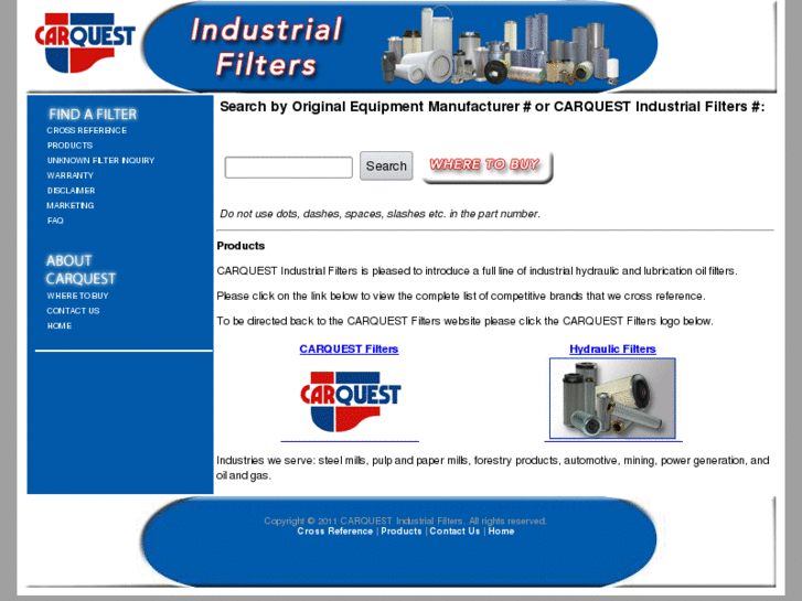 www.carquestindustrialfilters.com