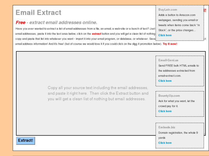 www.email-extract.net