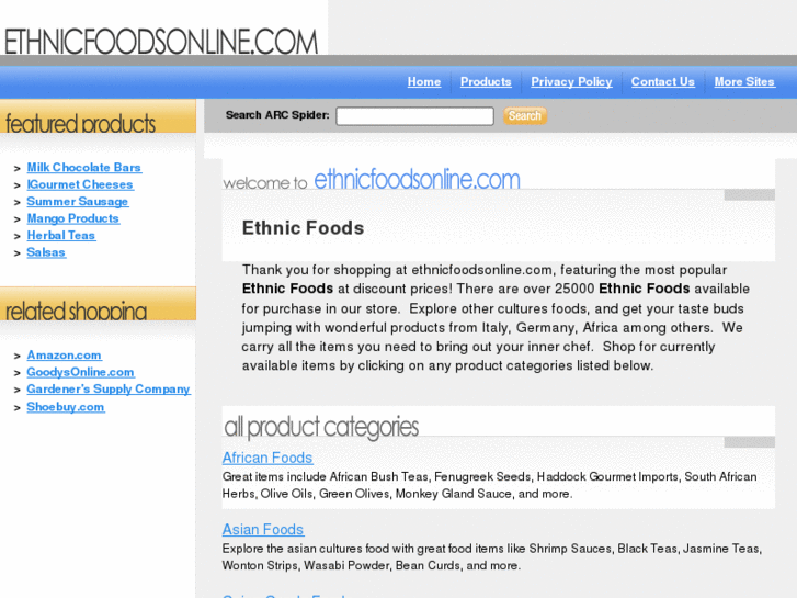 www.ethnicfoodsonline.com