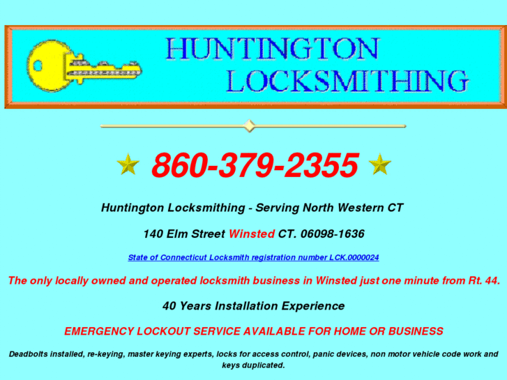 www.huntingtonlocksmithing.com