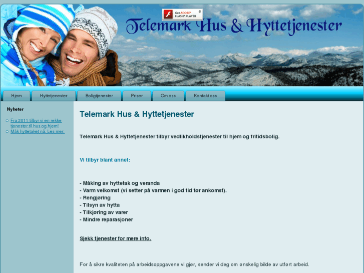 www.hyttetjenester.com