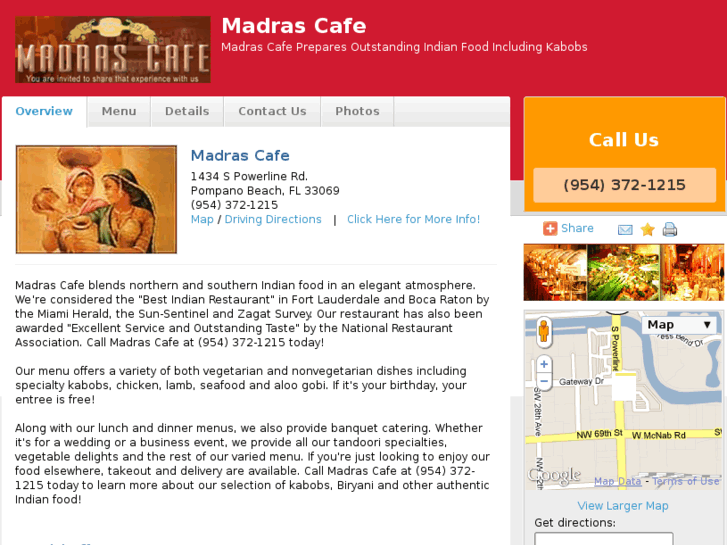 www.madras-cafe.net