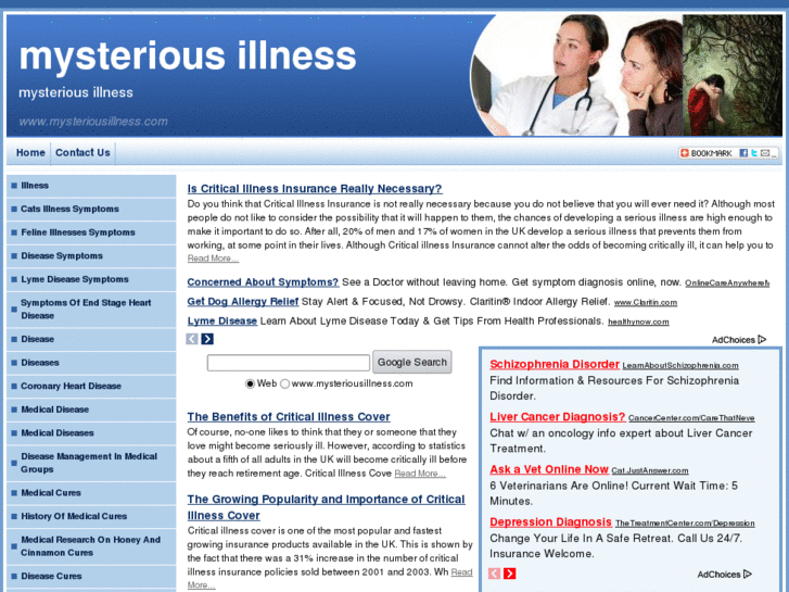 www.mysteriousillness.com