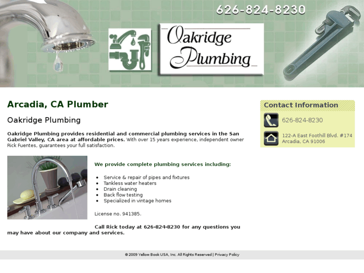 www.oakridge-plumbing.com