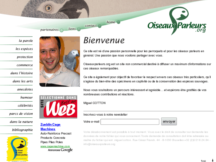 www.oiseauxparleurs.com