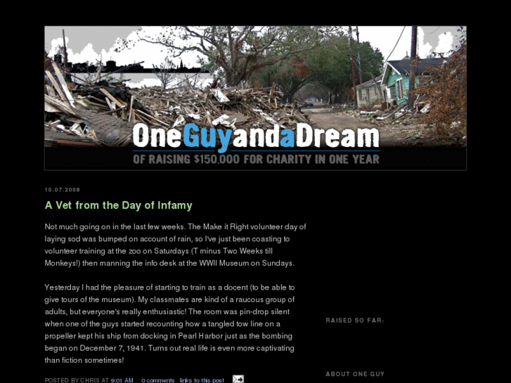 www.oneguyandadream.com