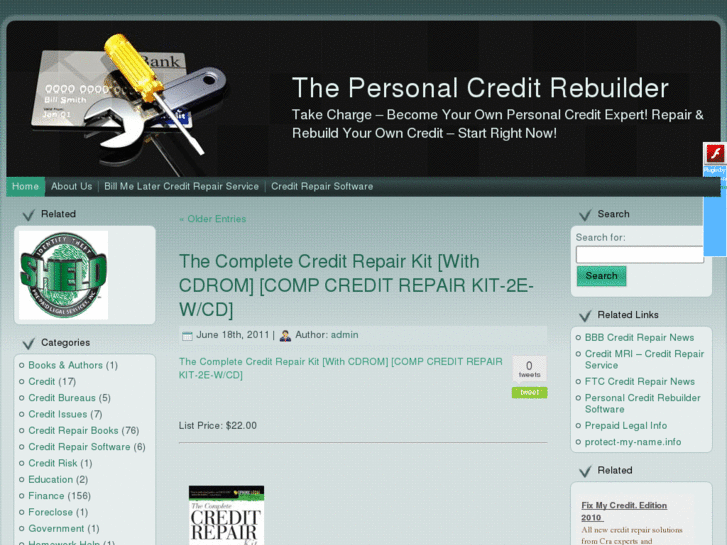 www.personalcreditrebuilder.info