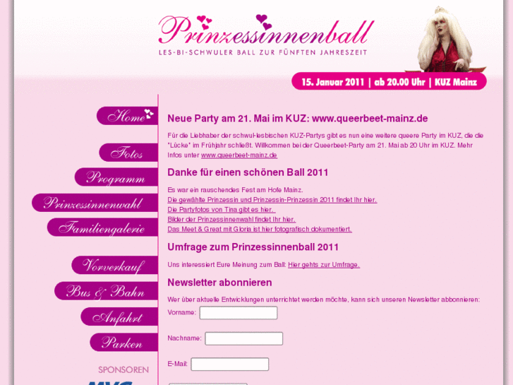 www.prinzessinnenball.de