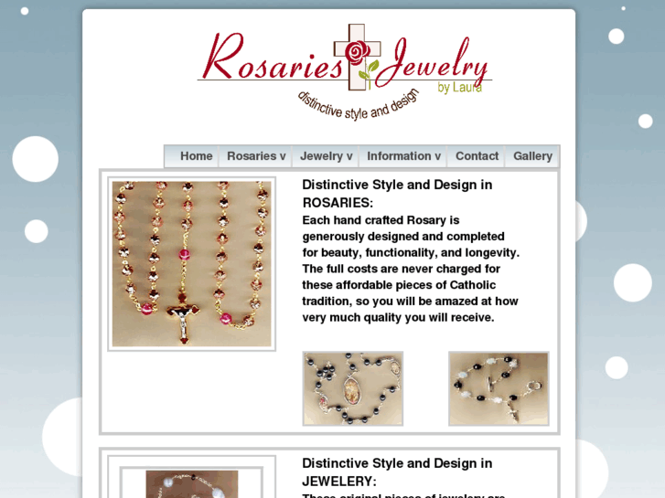 www.rosariesjewelrybylaura.com