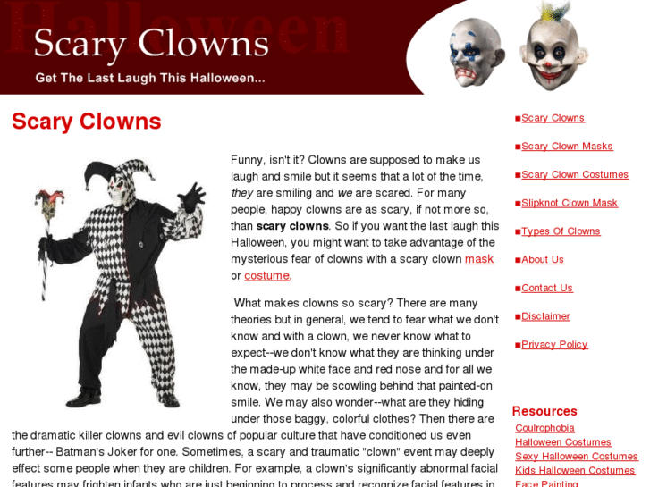 www.scaryclowns.net