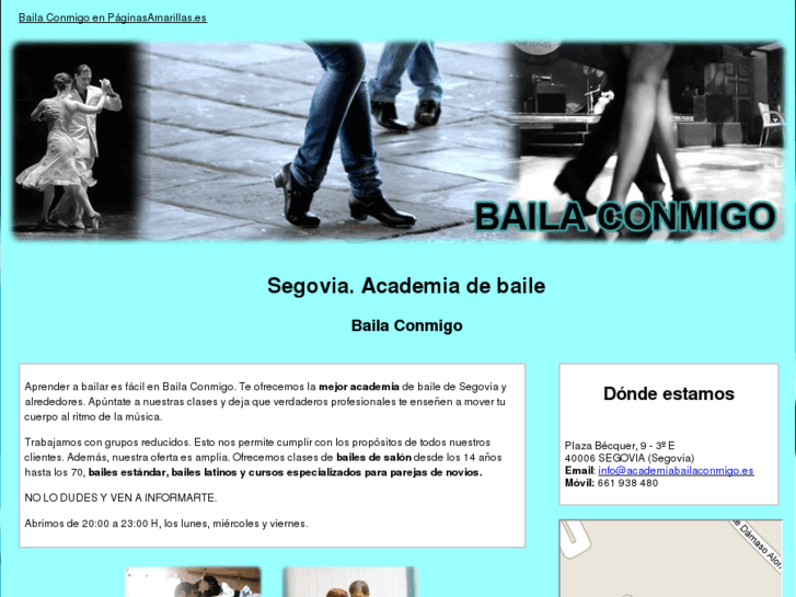 www.academiabailaconmigo.es