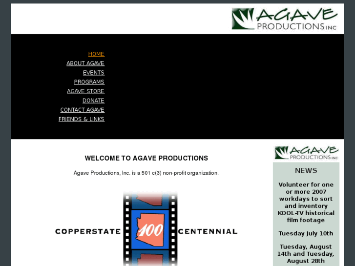 www.agaveproductions.org