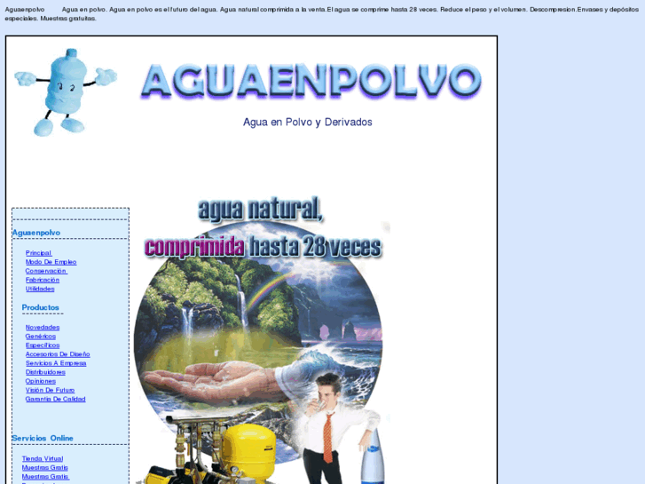 www.aguaenpolvo.com