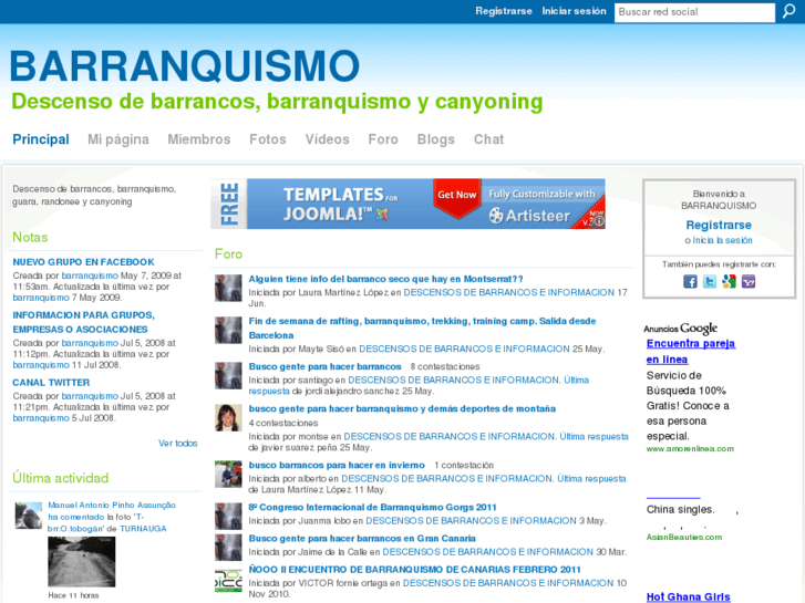 www.barranquismo.com