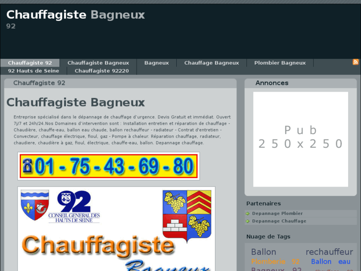 www.chauffagistebagneux.com