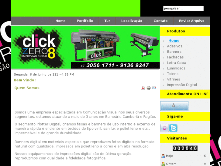 www.clickzero8.com.br