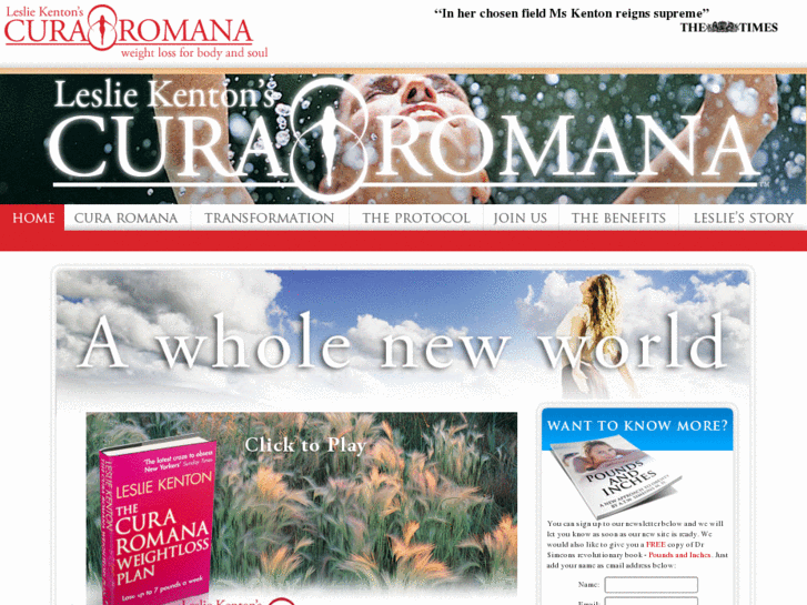 www.curaromana.com