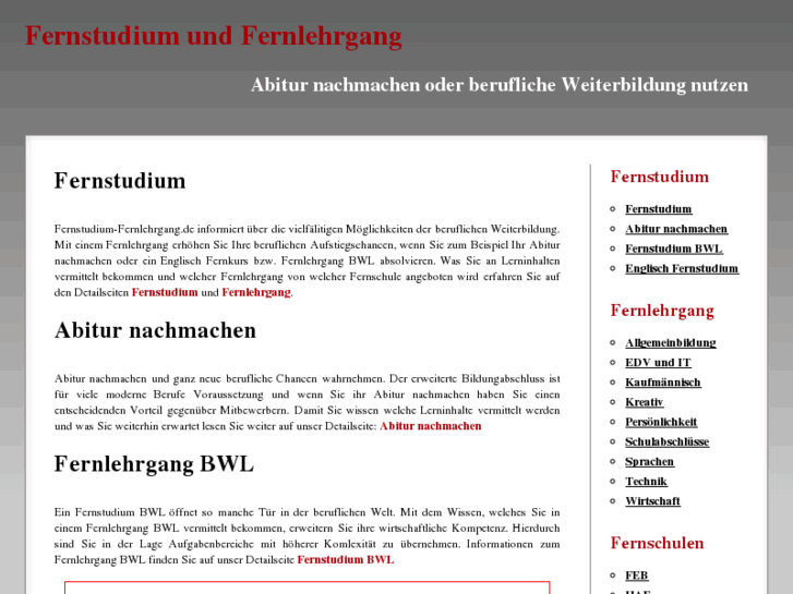 www.fernstudium-fernlehrgang.de