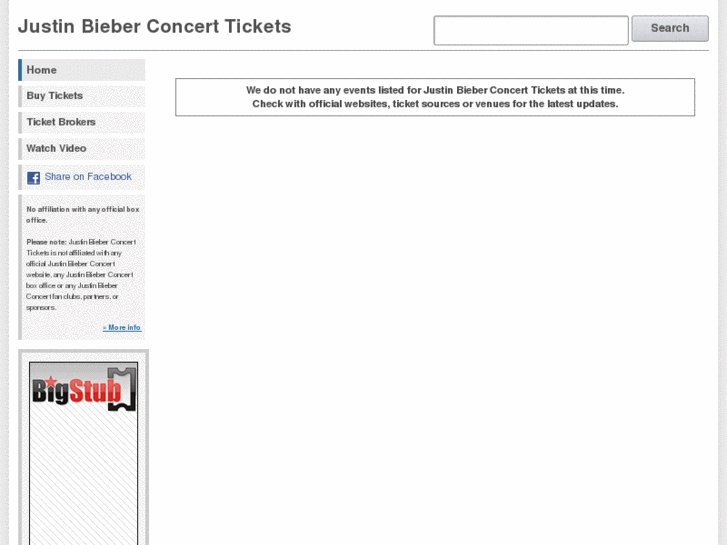 www.justinbieberconcerttickets.com