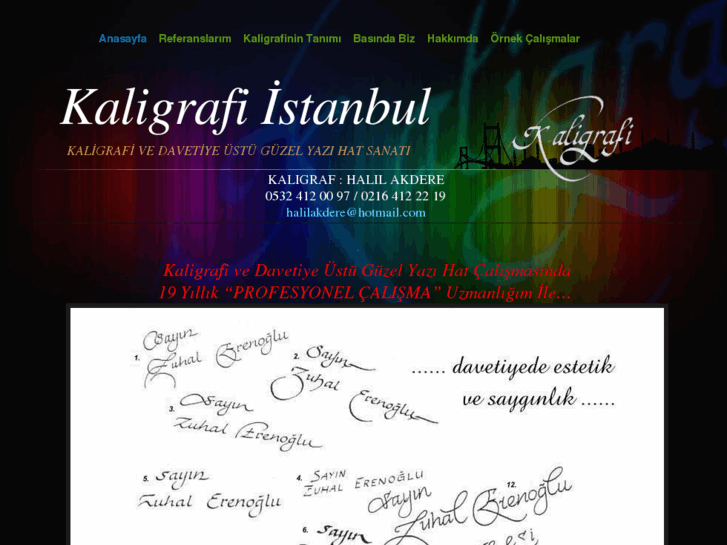 www.kaligrafiistanbul.com