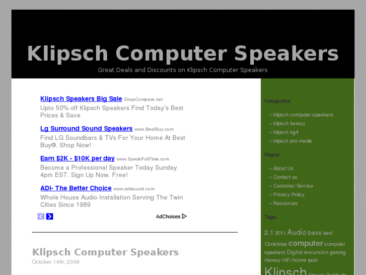 www.klipschcomputerspeakers.net