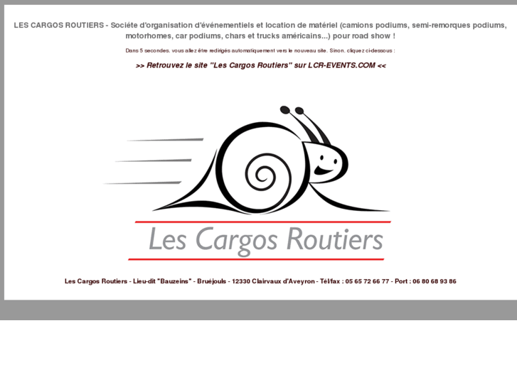 www.lescargosroutiers.com