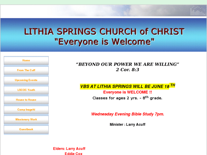 www.lithiaspringschurchofchrist.com