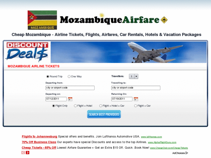 www.mozambiqueairfare.com