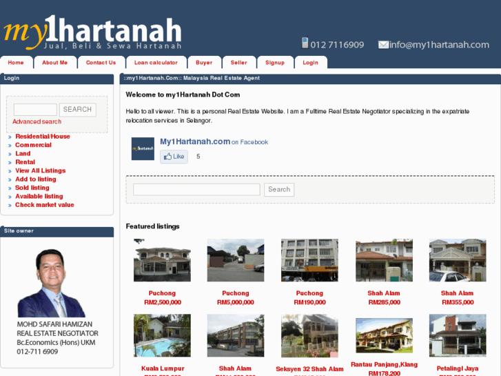 www.my1hartanah.com