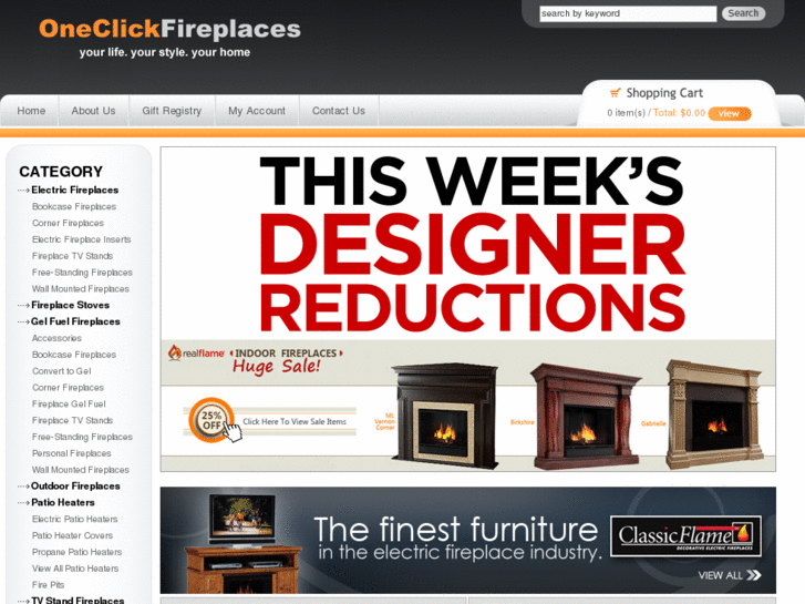 www.oneclickfireplaces.com