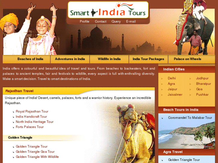 www.smartindiatours.com