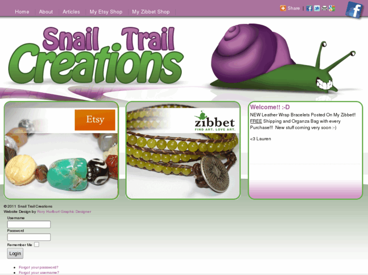 www.snailtrailcreations.com