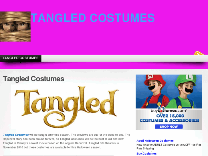 www.tangledcostumes.com