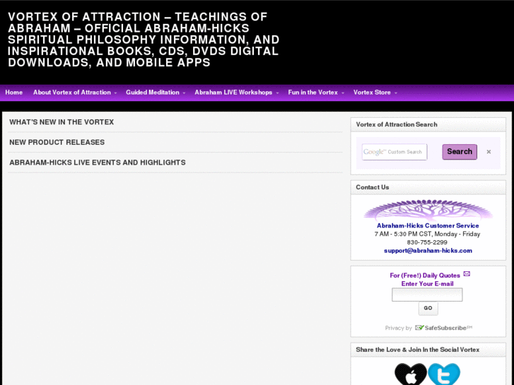 www.vortex-of-attraction.com