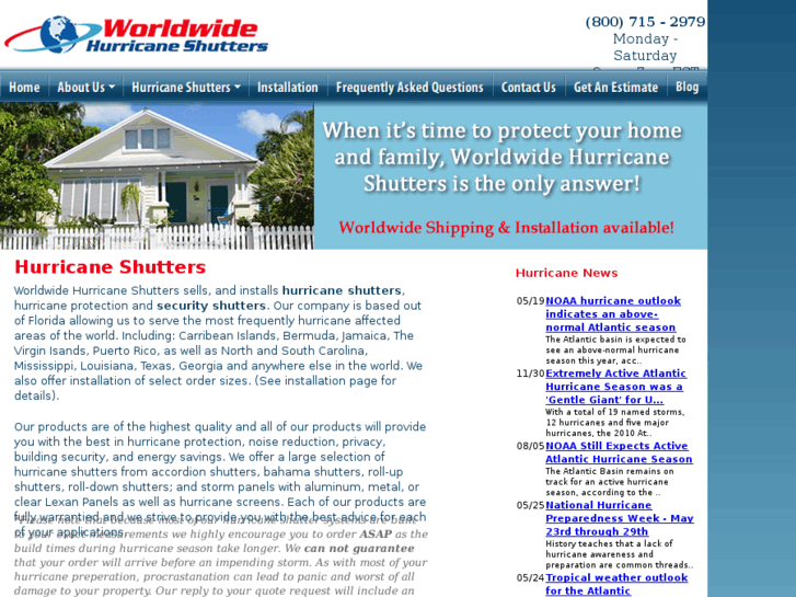 www.worldwide-hurricane-shutters.com