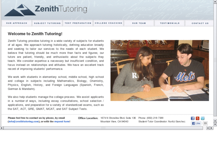 www.zenithtutor.com