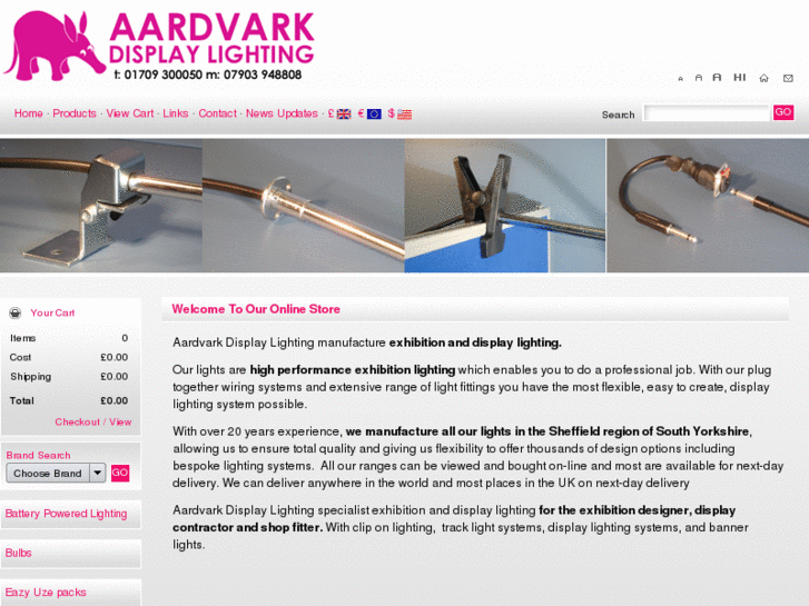 www.aardvarkdisplaylighting.co.uk