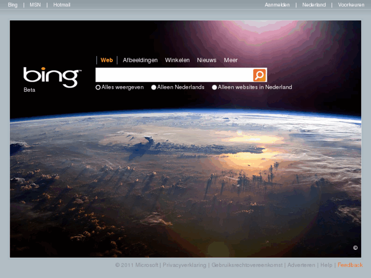 www.bing.nl