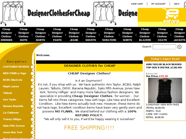 www.designerclothesforcheap.com