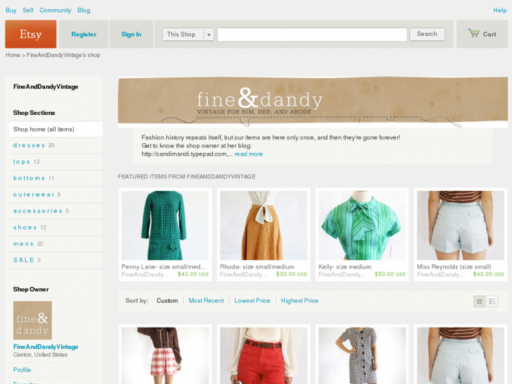 www.fineanddandyvintage.com