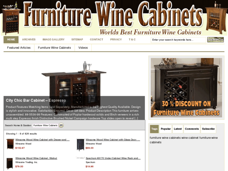 www.furniturewinecabinets.com