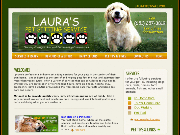 www.lauraspetcare.com